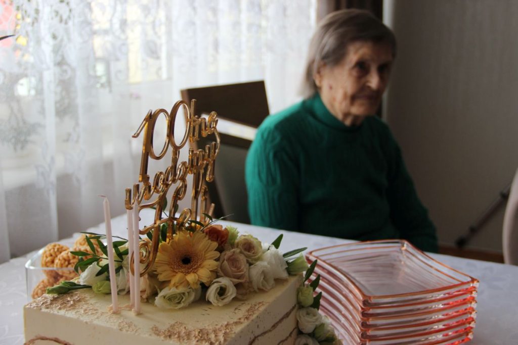 Pani Helena Brzózka dziś kończy 100 lat