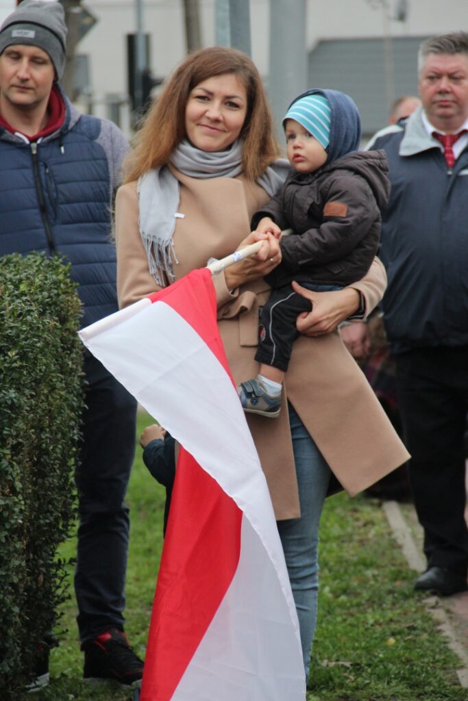 Miejskie obchody Narodowego Święta Niepodległości 11.11.22 fot. Justyna Włodkowska - Kurpiewska