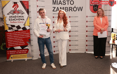 X Otwarty Turniej Szachowy o Puchar Burmistrza Miasta Zambr&oacute;w MOK 24