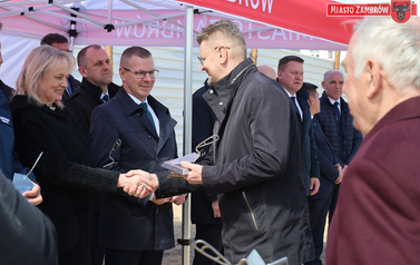 001 - symboliczne wmurowanie kamienia węgielnego ul. Magazynowa 8A 10 - 24.04.2026 r.  fot. J. Kurpiewska (172)