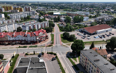 Skrzyżowanie ul Białostocka, Konopnickiej, Wyszyńskiego  1