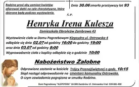 Henryka Irena Kulesza