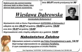 Wiesława Dąbrowska