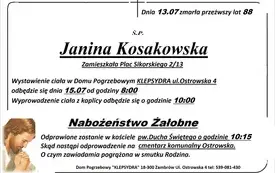 Janina Kosakowska