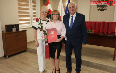 Uroczyste Wręczenie Akt&oacute;w Awansu Zawodowego Nauczycieli w Zambrowie 17