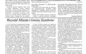 Archiwalne „Wiadomości Zambrowskie” (od nr 1 do 6) 24