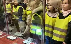 Galeria aktualności Wizyta Przedszkolak&oacute;w z MP3 w Regionalnej Izbie Historycznej MOK w Zambrowie 14