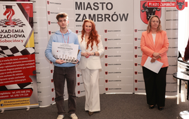X Otwarty Turniej Szachowy o Puchar Burmistrza Miasta Zambr&oacute;w MOK 19