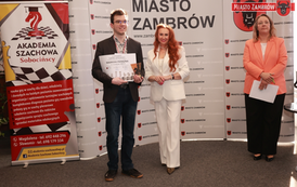 X Otwarty Turniej Szachowy o Puchar Burmistrza Miasta Zambr&oacute;w MOK 20