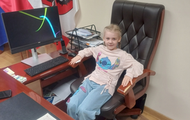 Wizyta uczni&oacute;w z SP nr 3 w Urzędzie Miasta Zambr&oacute;w 15