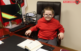 Wizyta uczni&oacute;w z SP nr 3 w Urzędzie Miasta Zambr&oacute;w 26