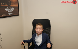 Mali goście w Urzędzie Miasta Zambr&oacute;w - Dzieci z Miejskiego Przedszkola nr 5 z wizytą u Burmistrza 8