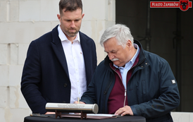 001 - symboliczne wmurowanie kamienia węgielnego ul. Magazynowa 8A 10 - 24.04.2026 r.  fot. J. Kurpiewska (69)