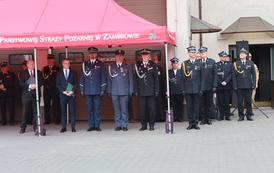 Powiatowe Obchody Dnia Strażaka w Zambrowie &mdash; Odznaczenia, Awanse i Wzruszające Chwile 15