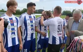 Piłkarskie Święto na Stadionie Miejskim &mdash; Olimpia Zambr&oacute;w żegna sezon z awansem do III Ligi! 48