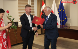 Uroczyste Wręczenie Akt&oacute;w Awansu Zawodowego Nauczycieli w Zambrowie 9