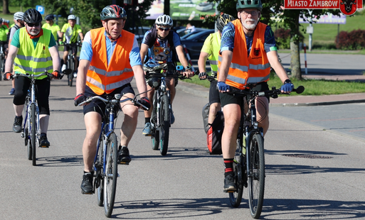 Rowerzyści pokonali trasę 200 km w ramach akcji "Zambrów na rowery 2026"