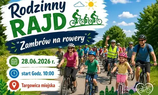 Zdjęcie do Już w najbliższą niedziele pierwszy rodzinny rajd z cyklu &bdquo;Zambr&oacute;w na rowery&rdquo;