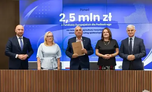 Zdjęcie do Miasto Zambr&oacute;w otrzymało środki w ramach projektu &bdquo;Małe kroki ku wielkiej sprawie &ndash; ruch i ekologia w przedszkolach Zambrowa&rdquo;