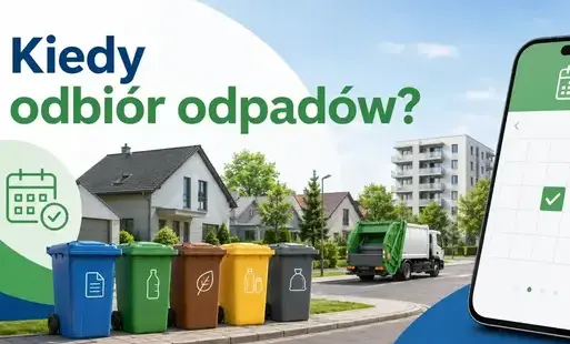 Sprawdź terminy odbioru odpadów – online i w aplikacji MieszkaniecINFO