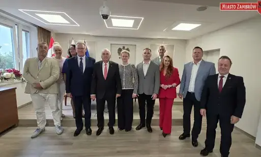 Delegacja z Visaginas gościła w Zambrowie