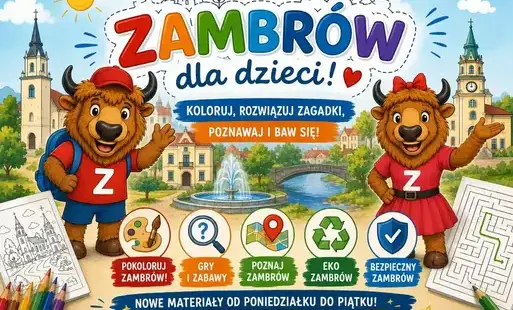 Zambrów dla dzieci – nowa przestrzeń pełna kolorów, zabawy i ciekawostek!