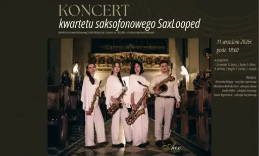 Koncert Kwartetu Saksofonowego - SaxLooped