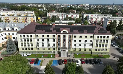 Budynek Urzędu Miasta Zambrów - zobacz jak sie zmienił 