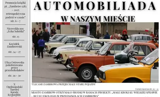 Zdjęcie do Najnowsze wydanie Monitora Zambrowskiego