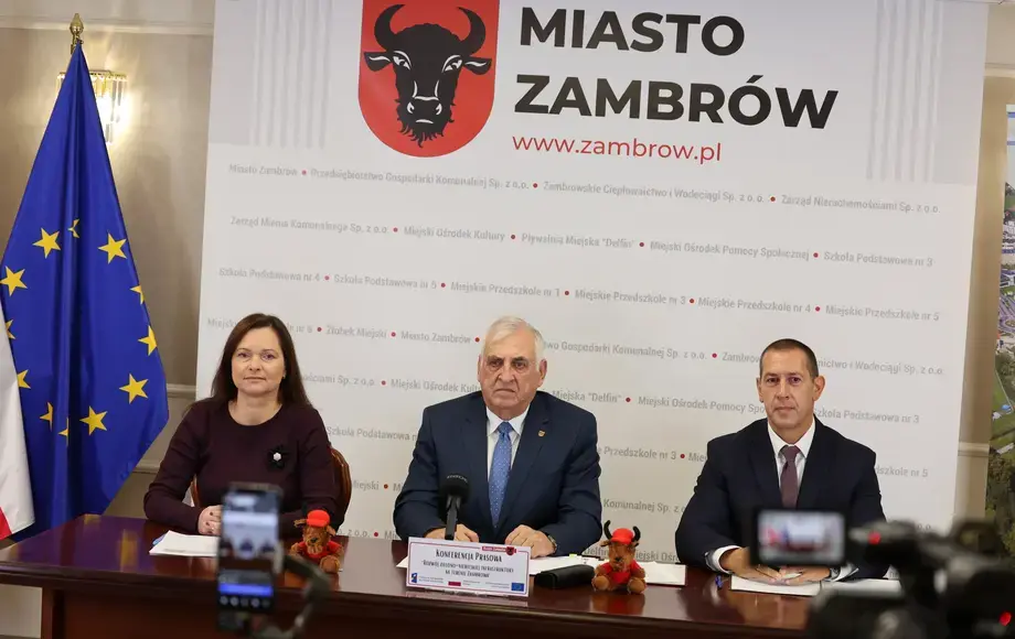 Zambrów otrzyma dofinansowanie na rozwój zielono-niebieskiej infrastruktury