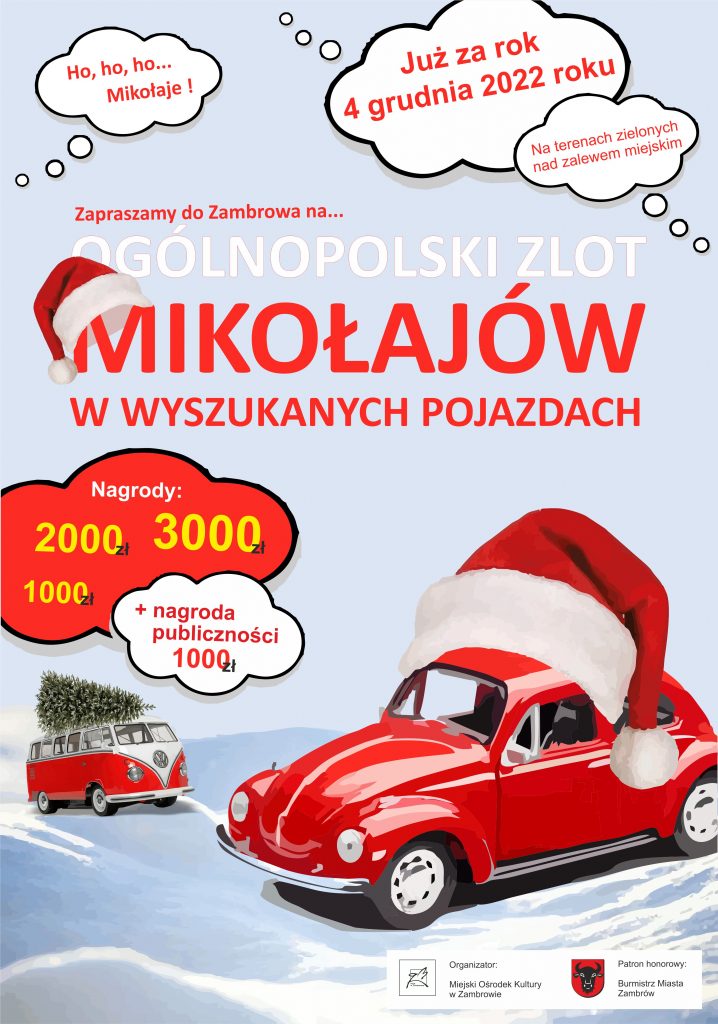 Ogólnopolski zlot Mikołajów w wyszukanych pojazdach