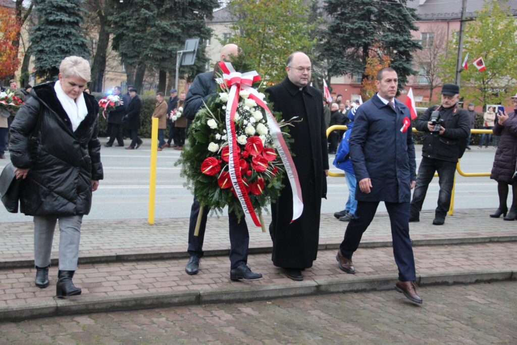 Miejskie obchody Narodowego Święta Niepodległości 11.11.22 fot. Justyna Włodkowska - Kurpiewska