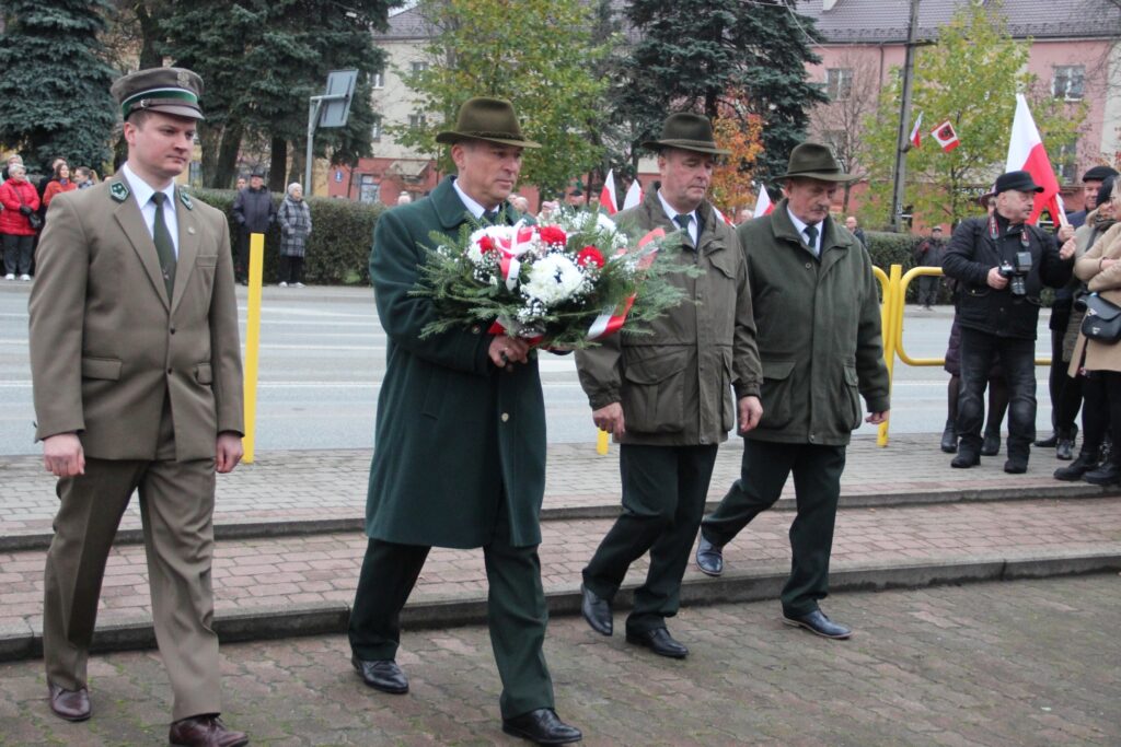 Miejskie obchody Narodowego Święta Niepodległości 11.11.22 fot. Justyna Włodkowska - Kurpiewska