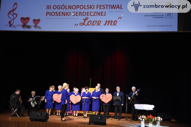 III Ogólnopolski Festiwal Piosenki Serdecznej „LOVE ME” - fot. zambrowiacy.pl