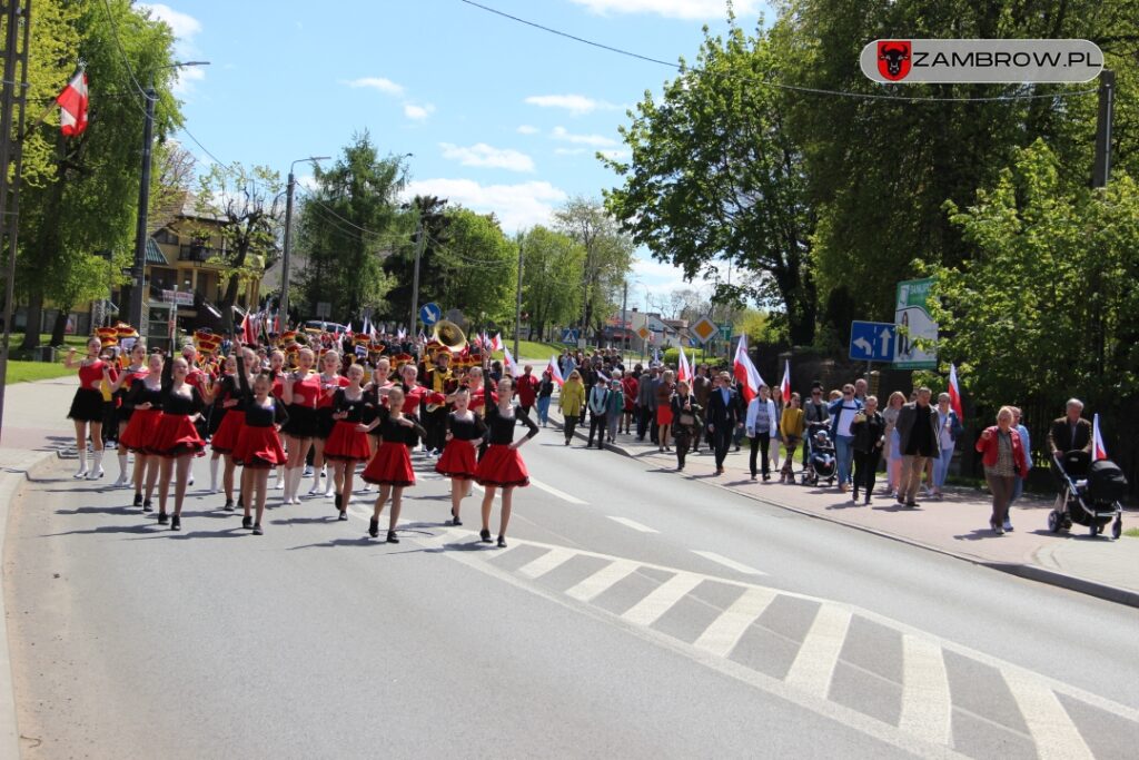 Miejskie obchody 232. rocznicy uchwalenia Konstytucji 3 maja 03.05.2023r. fot. J. Włodkowska - Kurpiewska