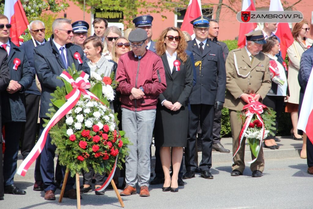 Miejskie obchody 232. rocznicy uchwalenia Konstytucji 3 maja 03.05.2023r. fot. J. Włodkowska - Kurpiewska