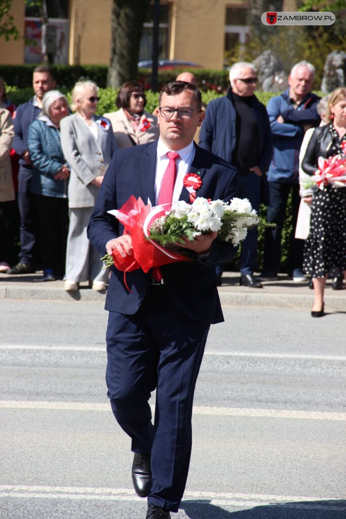 Miejskie obchody 232. rocznicy uchwalenia Konstytucji 3 maja 03.05.2023r. fot. J. Włodkowska - Kurpiewska