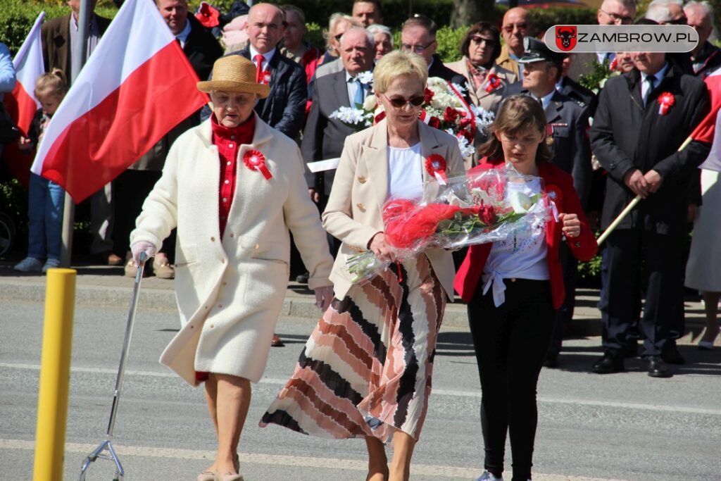 Miejskie obchody 232. rocznicy uchwalenia Konstytucji 3 maja 03.05.2023r. fot. J. Włodkowska - Kurpiewska