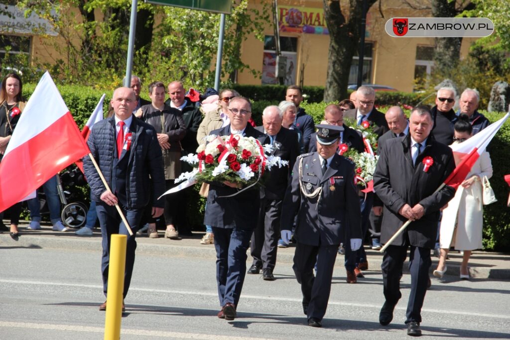 Miejskie obchody 232. rocznicy uchwalenia Konstytucji 3 maja 03.05.2023r. fot. J. Włodkowska - Kurpiewska