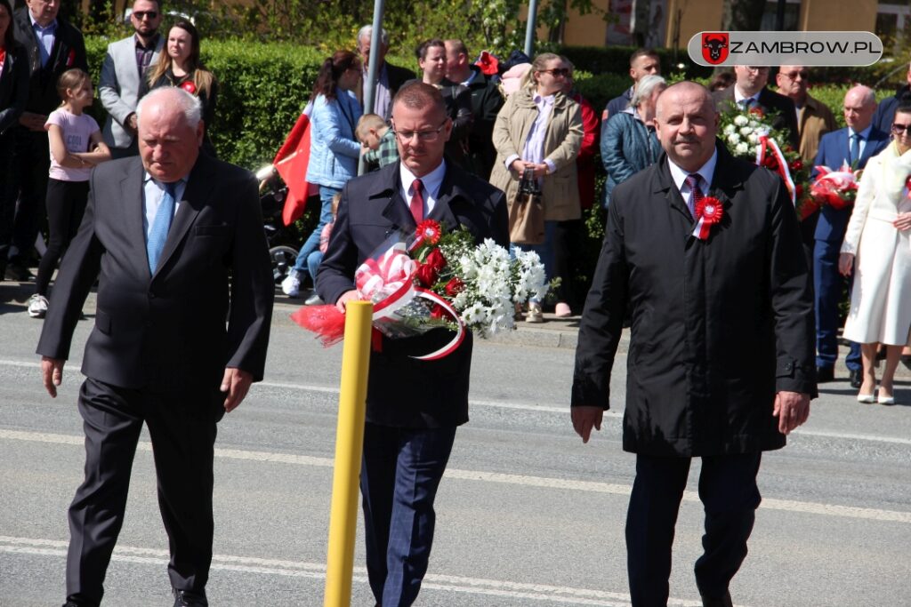 Miejskie obchody 232. rocznicy uchwalenia Konstytucji 3 maja 03.05.2023r. fot. J. Włodkowska - Kurpiewska