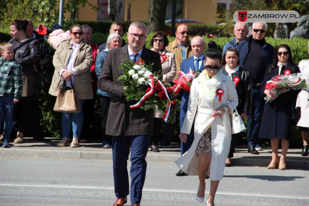 Miejskie obchody 232. rocznicy uchwalenia Konstytucji 3 maja 03.05.2023r. fot. J. Włodkowska - Kurpiewska