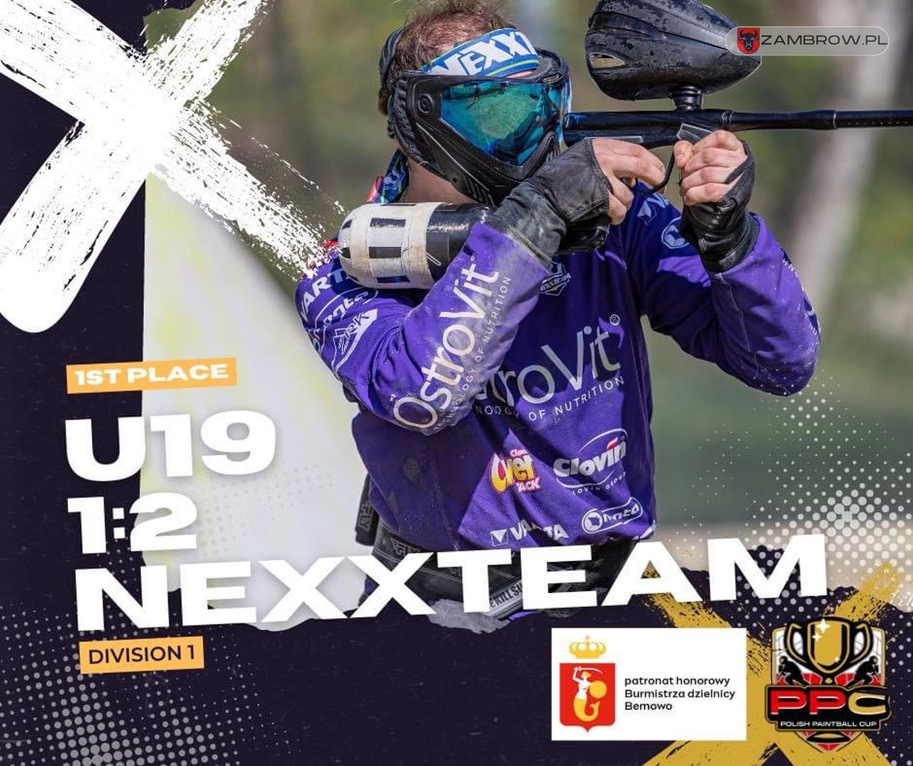NexXTeaM Zambrów wygrywa POLISH PAINTBALL CUP event II Urząd Miasta