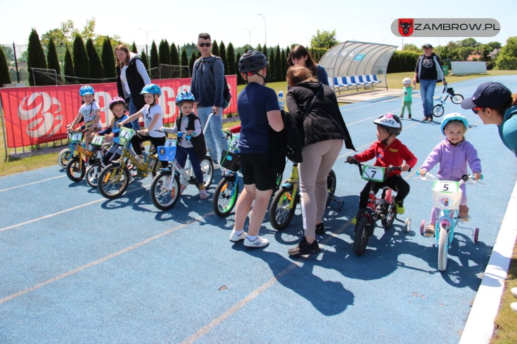 Sportowa sobota z okazji Dnia Dziecka - Wyścigi rowerowe 03.06.2023r. fot. J. Włodkowska - Kurpiewska