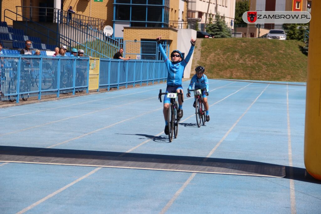 Sportowa sobota z okazji Dnia Dziecka - Wyścigi rowerowe 03.06.2023r. fot. J. Włodkowska - Kurpiewska