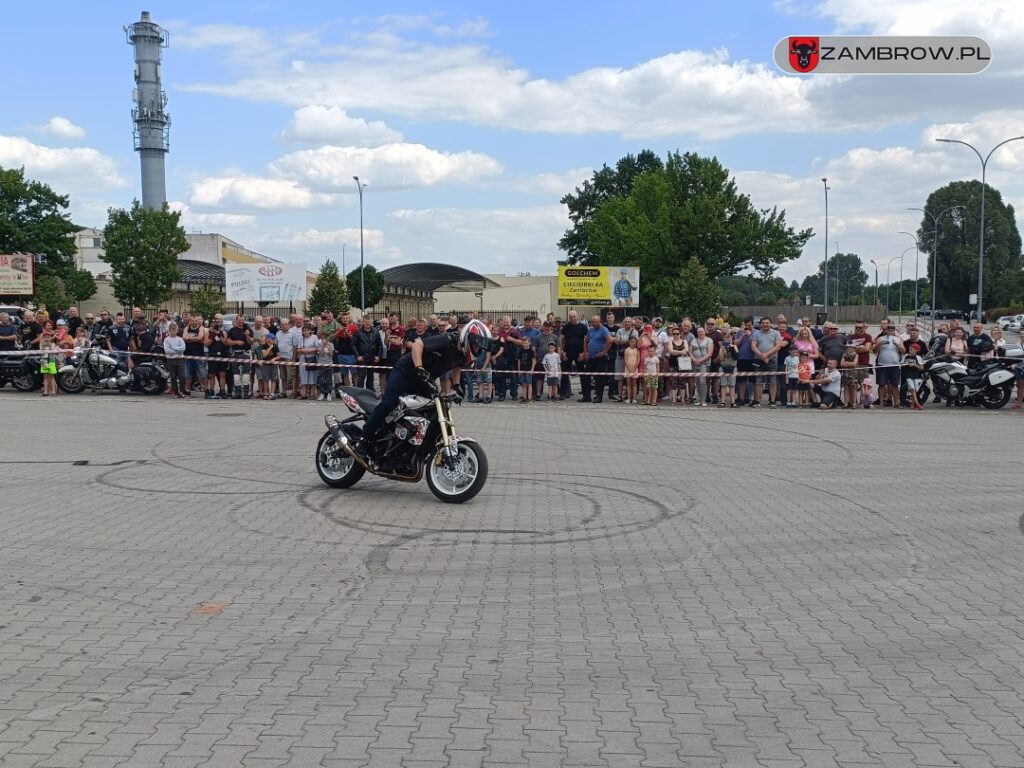 XVI Ogólnopolski Zlot Motocyklowy w Zambrowie 08.07.2023r. fot. J. Włodkowska - Kurpiewska
