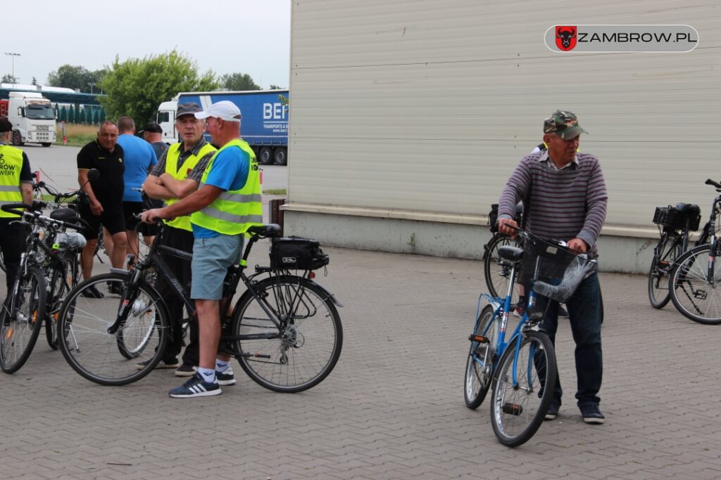 Rowerzyści po raz trzeci na trasie 02.07.2023r. J. Włodkowska - Kurpiewska