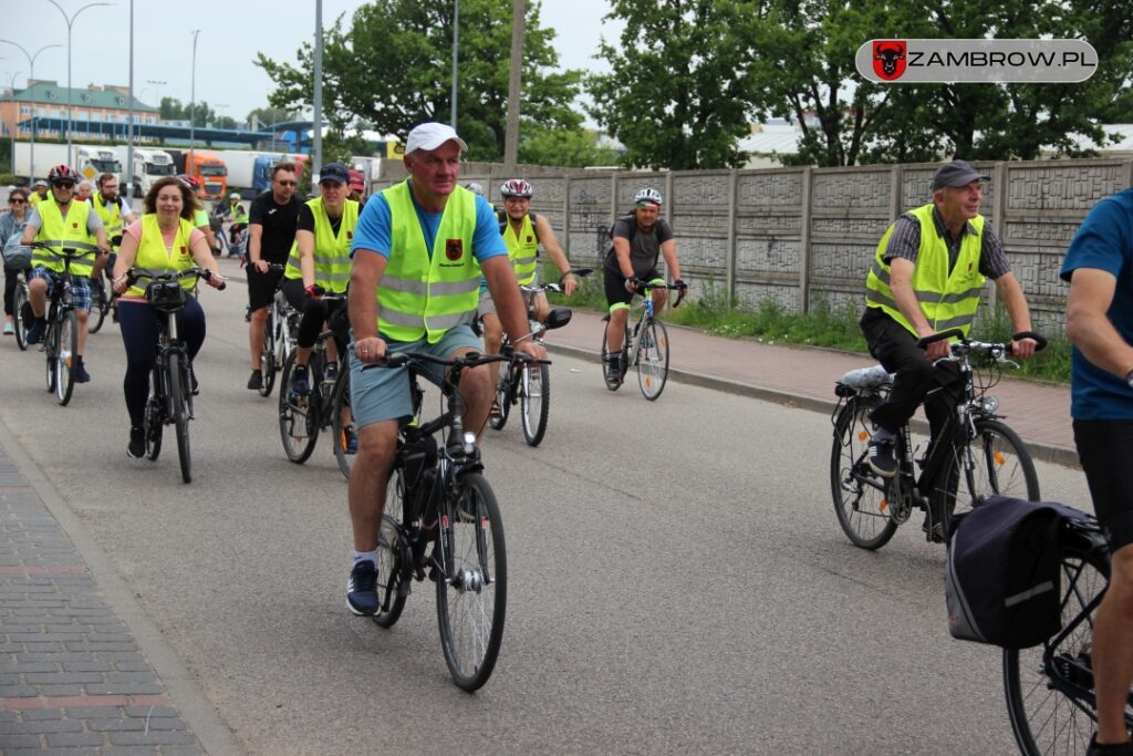 Rowerzyści po raz trzeci na trasie 02.07.2023r. J. Włodkowska - Kurpiewska