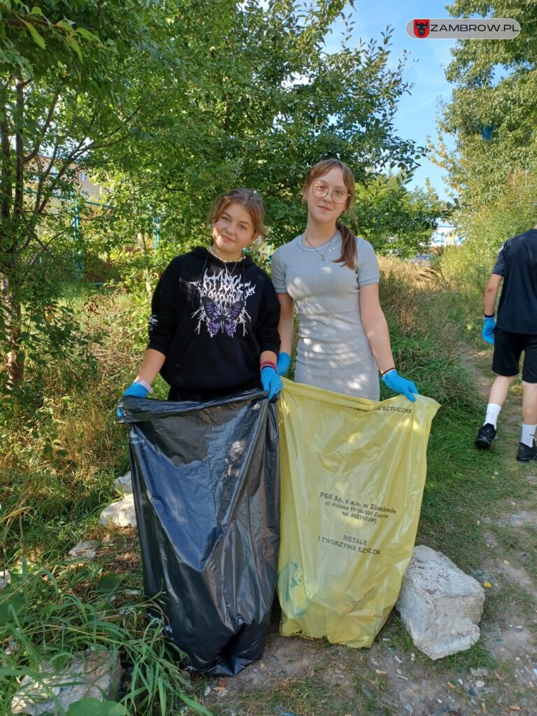 Akcja Sprzątanie Świata 2023 w Zambrowie, 22.09.2023r.