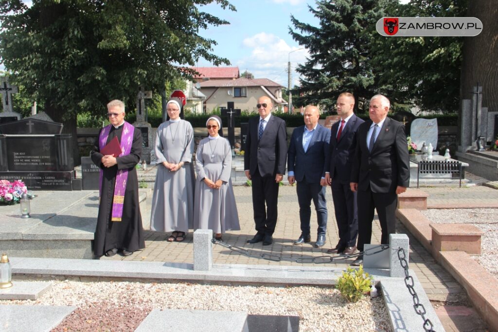 Samorządowcy uczcili pamięć żołnierzy poległych podczas wybuchu II wojny światowej 01.09.2023r. fot. M. Maciejewski