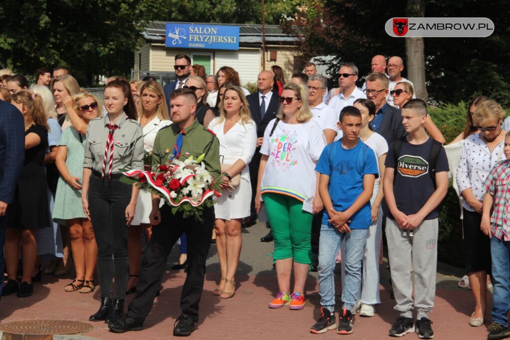 84. rocznica Bitwy o Zambrów 10.09.2023r. fot. J. Włodkowska - Kurpiewska